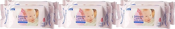 Johnson's Baby Lightly Fragranced Baby Wipes 960 pack (80 x 12s) VALUE PACK |