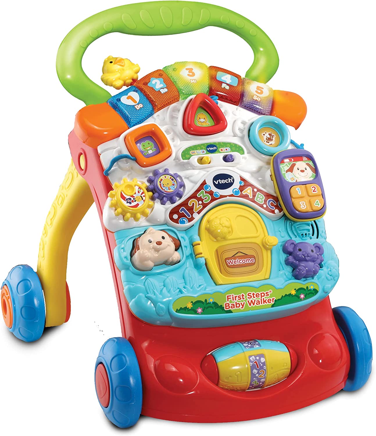 First Steps Baby Walker- Interactive Educational Walking Walker
