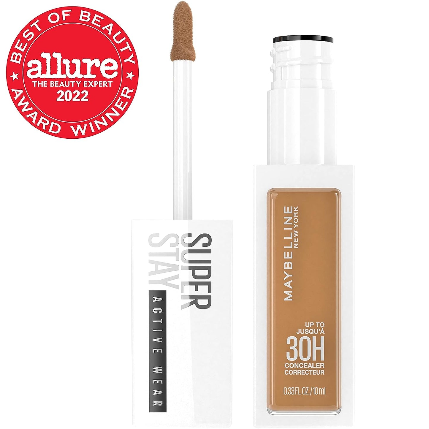 Maybelline New York Super Stay Liquid Concealer Makeup, Full Coverage Concealer, Up to 30 Hour Wear, Transfer Resistant, Natural Matte Finish, Oil-free