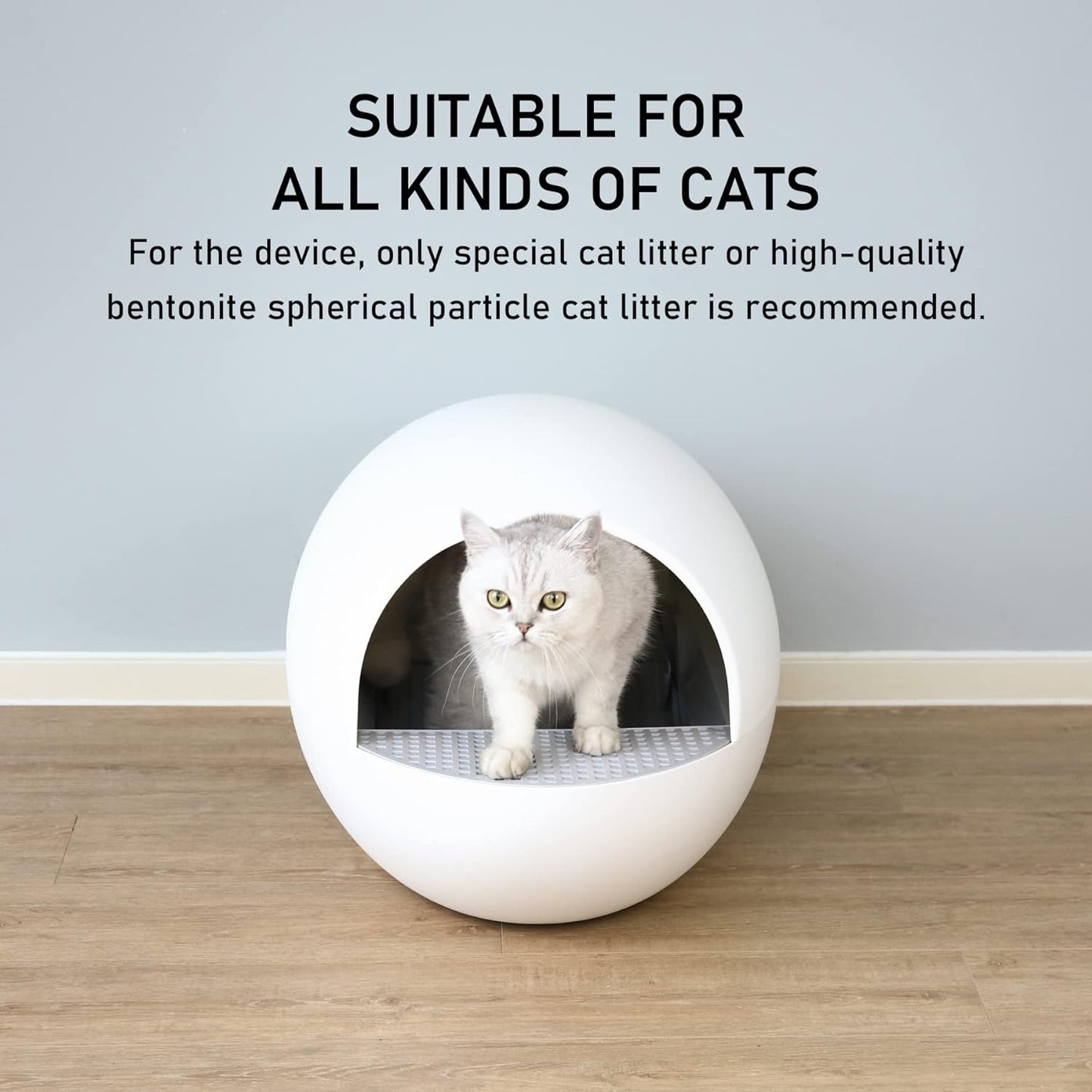 Automatic Self-Cleaning Cat Litter Box, No More Scooping & Dust-Free Cat Littler Box for Multiple Cats