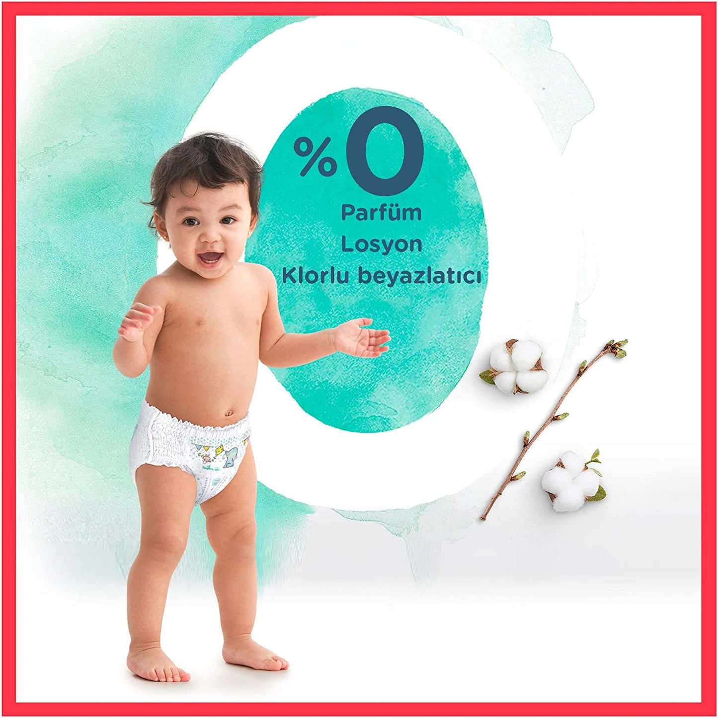 Pampers Harmonie (Pure) Nappy Pants, Size 6, 15+ kg, 18 pieces