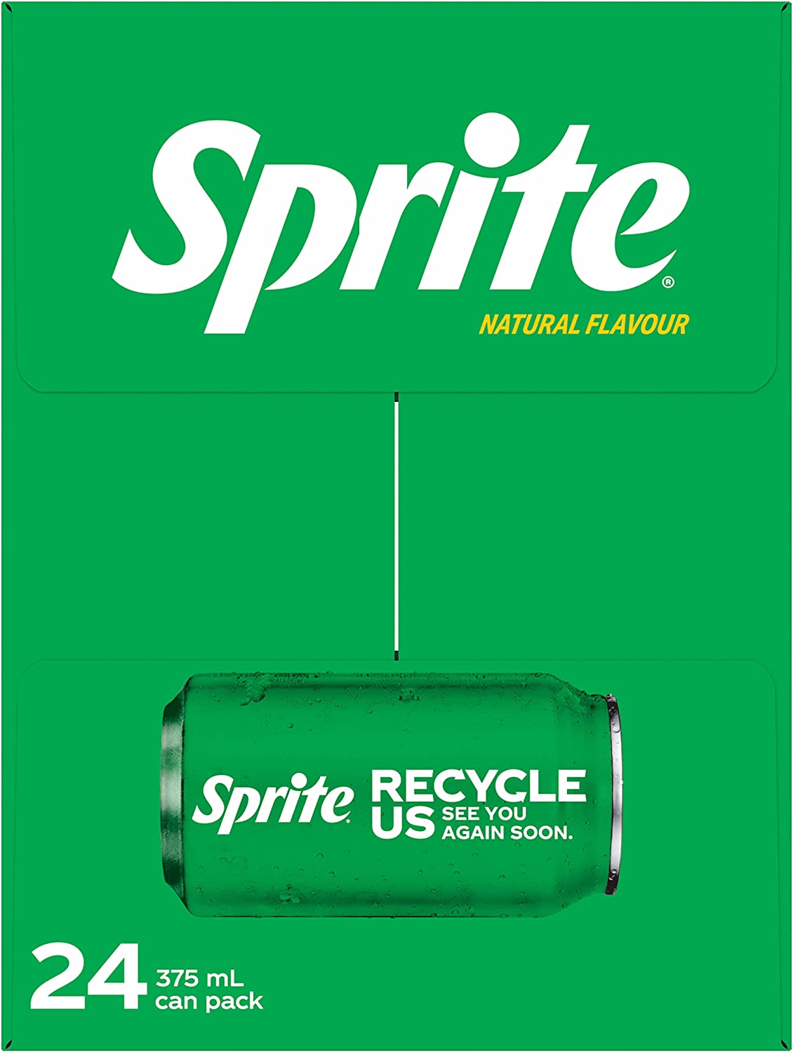 Sprite Lemonade Soft Drink Cans 24 x 375 ml