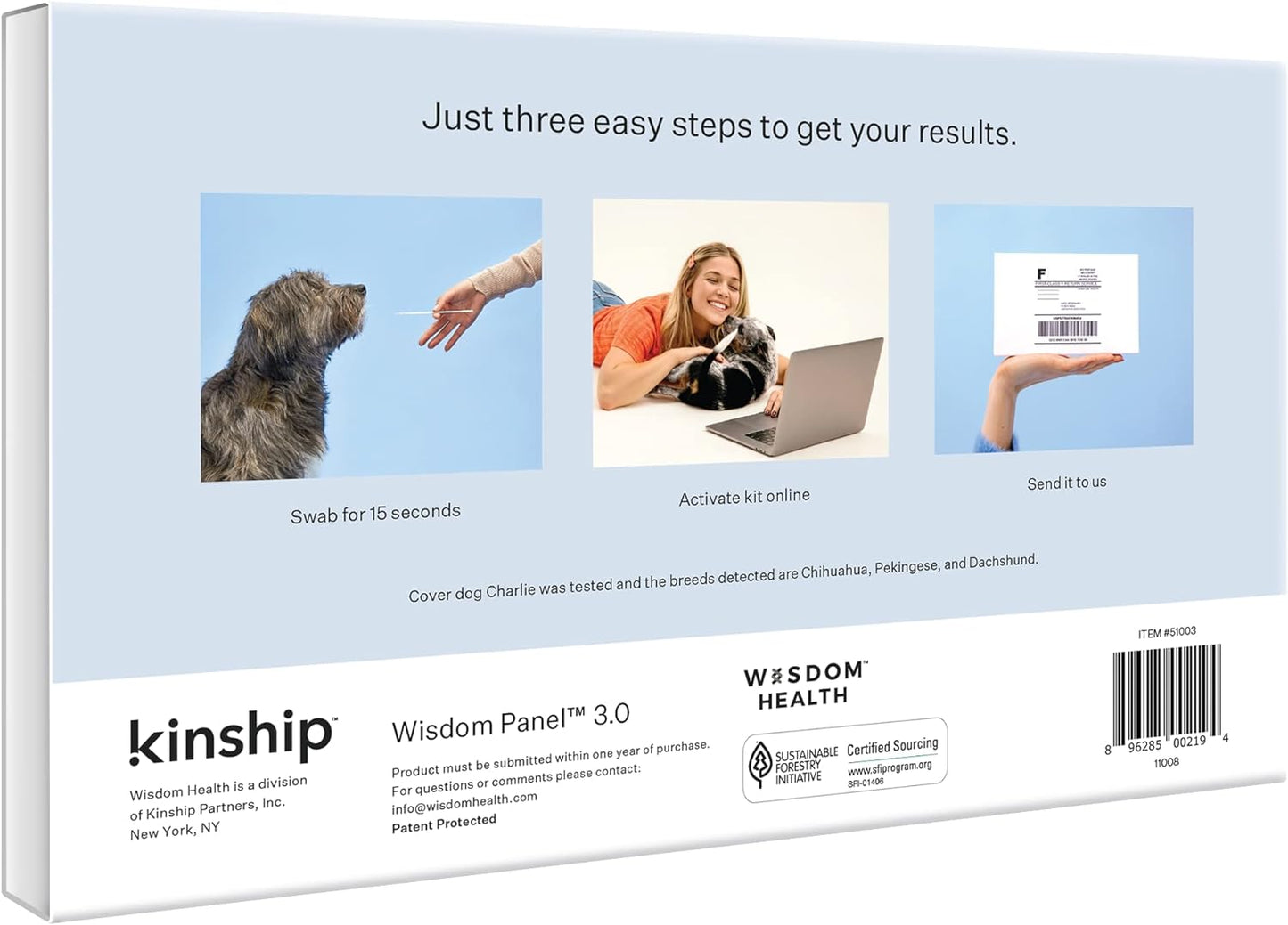 Discovery Dog DNA Kit: Most Accurate Dog Breed Identification, Test for 350+ Breeds, MDR1 Health Test, Ancestry, Relatives