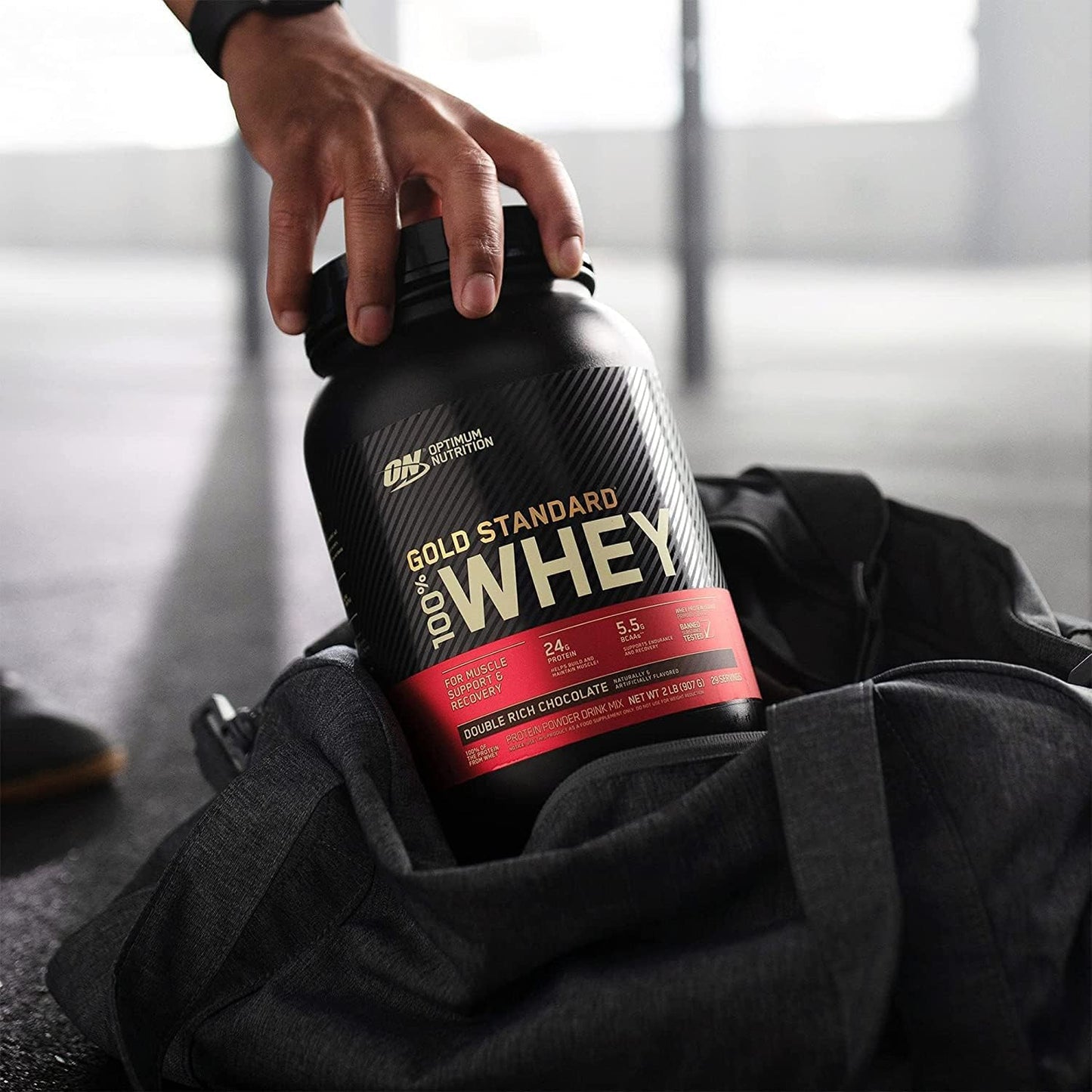 OPTIMUM NUTRITION Gold Standard 100% Whey Protein Powder, Extreme Milk Chocolate, 4.55kg