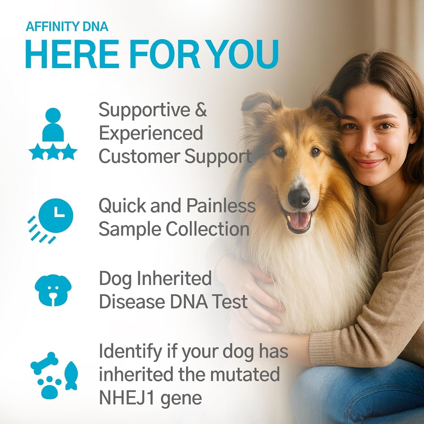 AffinityDNA Dog Collie Eye Anomaly Choroidal Hypoplasia (CEA/CH) DNA Test |