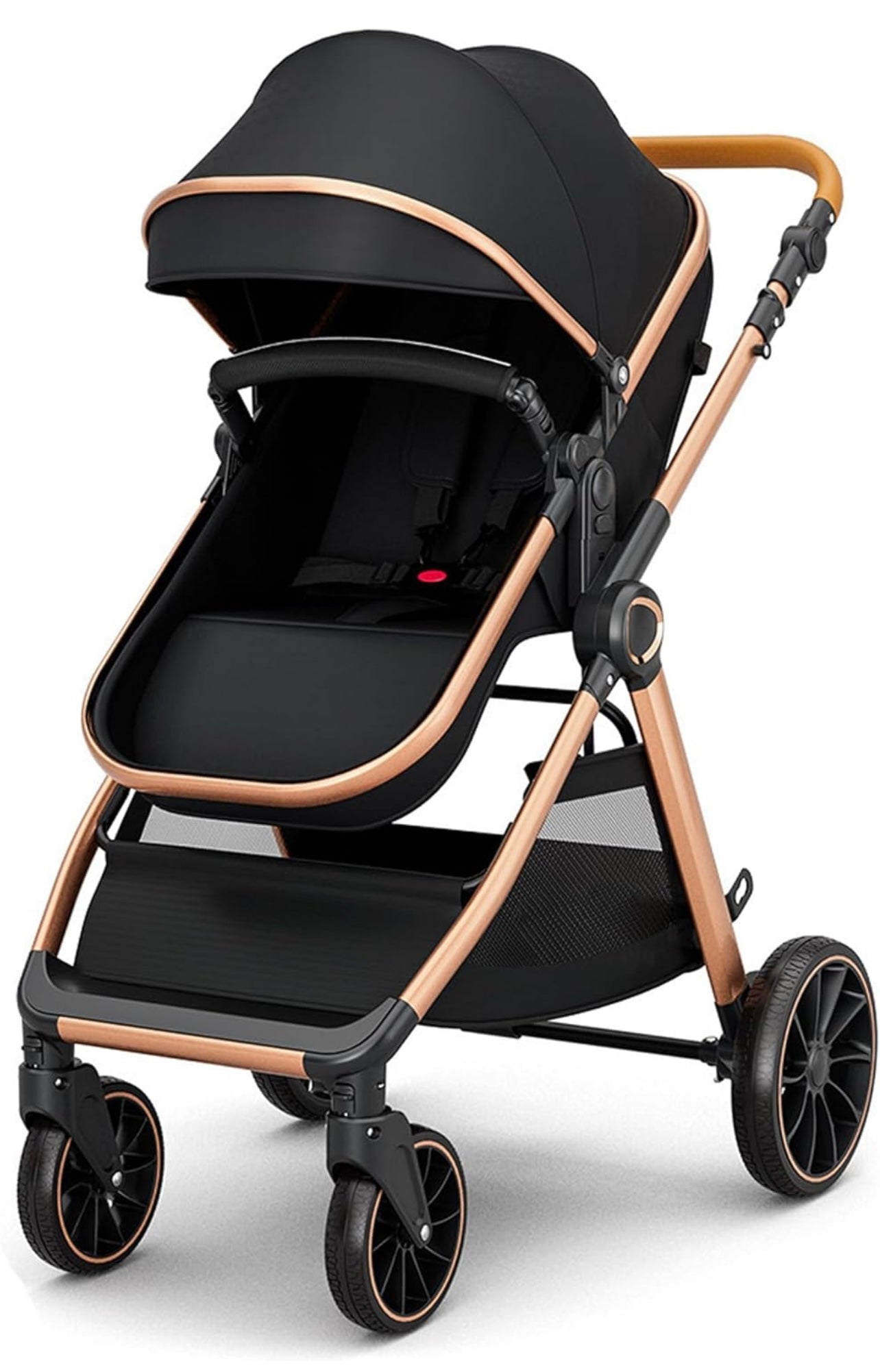 Luxury baby stroller one click foldable and reversible high quality baby stroller 0-36 months