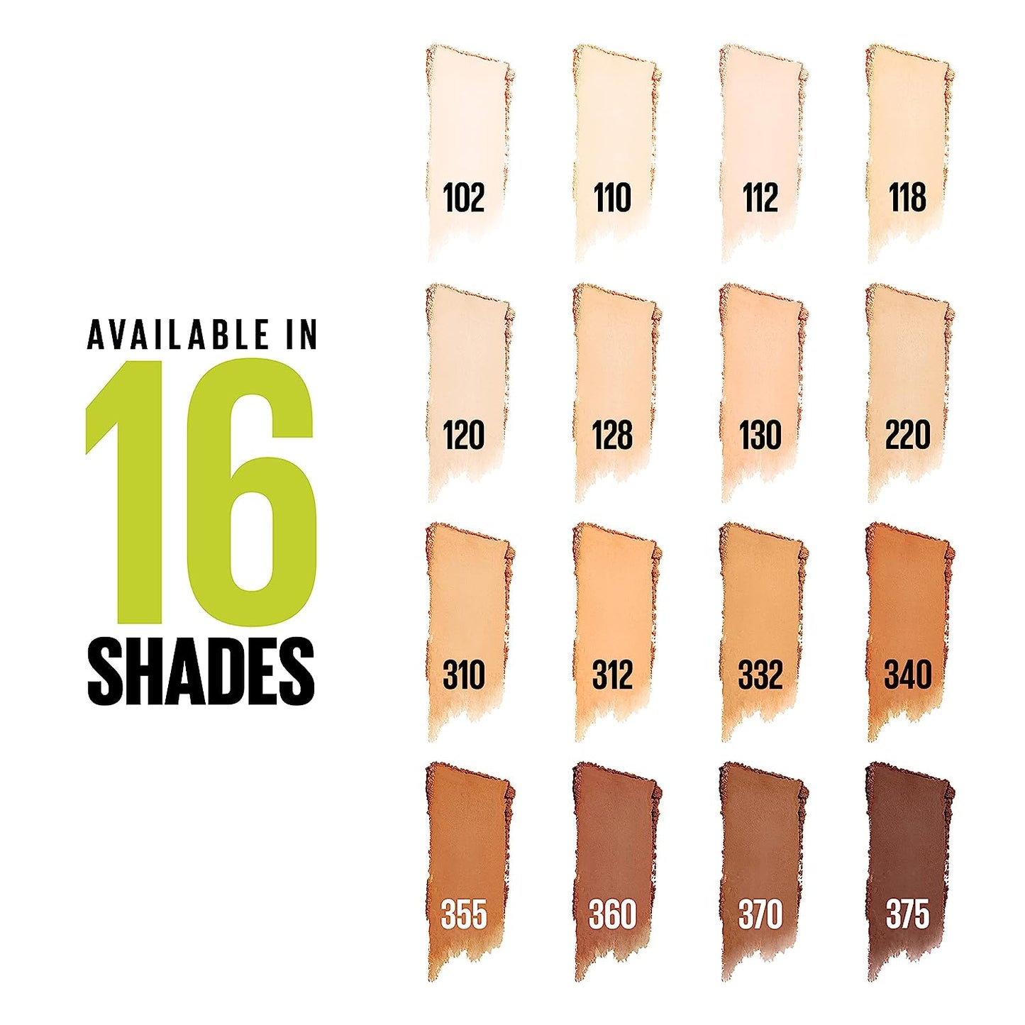 Maybelline New York Super Stay Up to 24HR Hybrid Powder-Foundation, Mediukeup