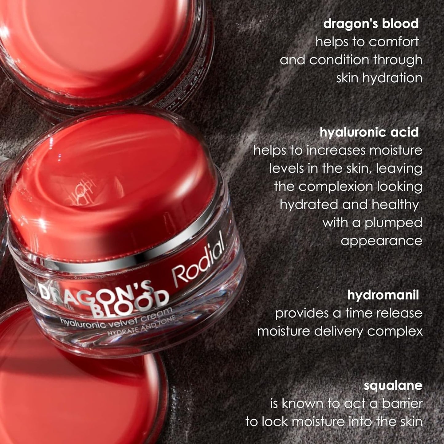 Rodial Dragons Blood Velvet Cream 50 ml Intensive & Rich Moisturiser