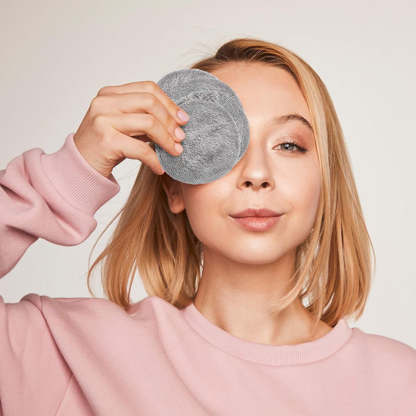 Washable Make-Up Removal Pads, Reusable Make-Up Wipes, Environmentally Friendly Wash Pads, Microfibre Only