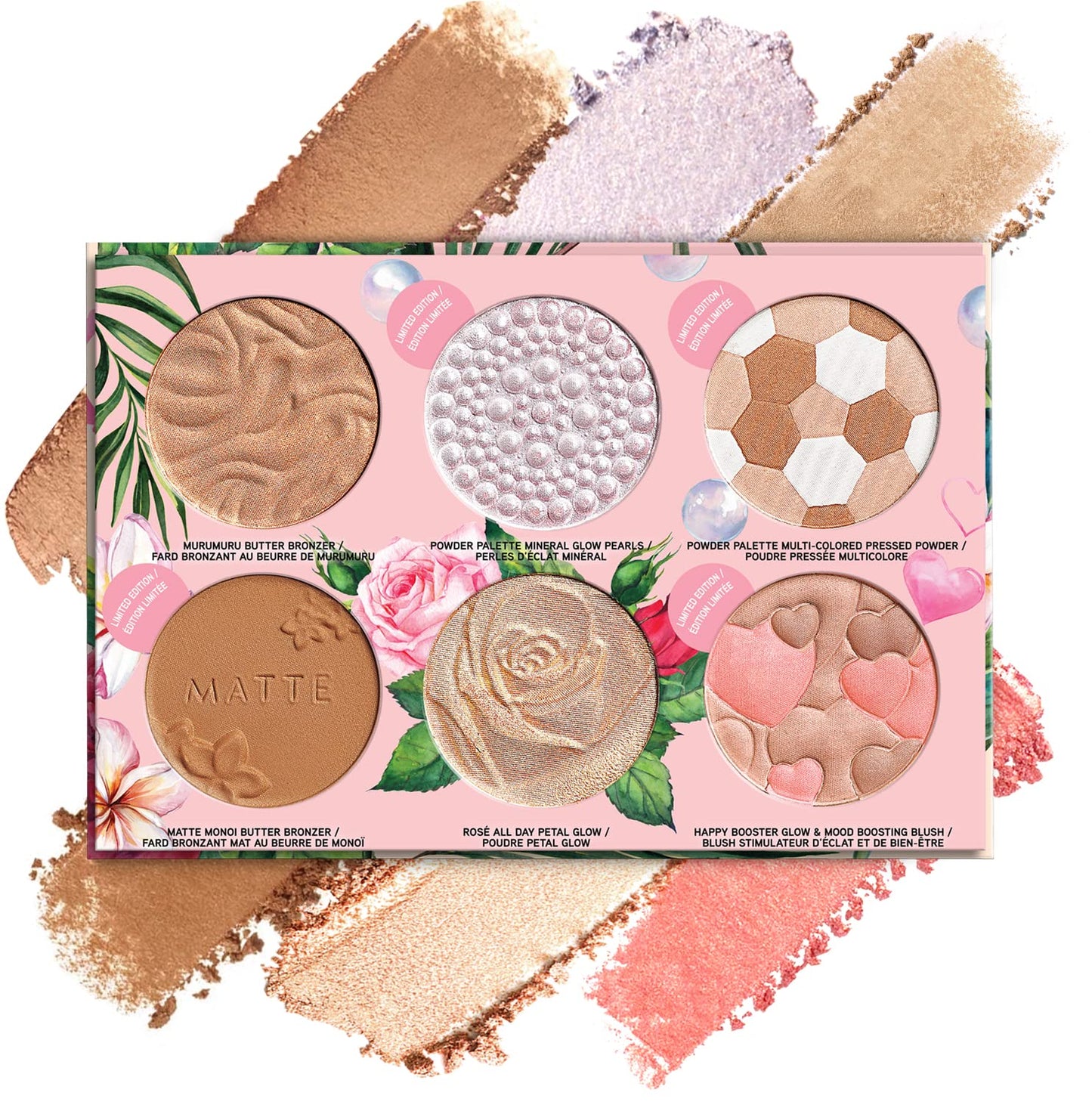 All-Star Face Palette Holiday Gift Set For Women Bronzer, Blush, Powder Makeup Collection | Christmas | Dermatologist Tested, Clinicially Tested