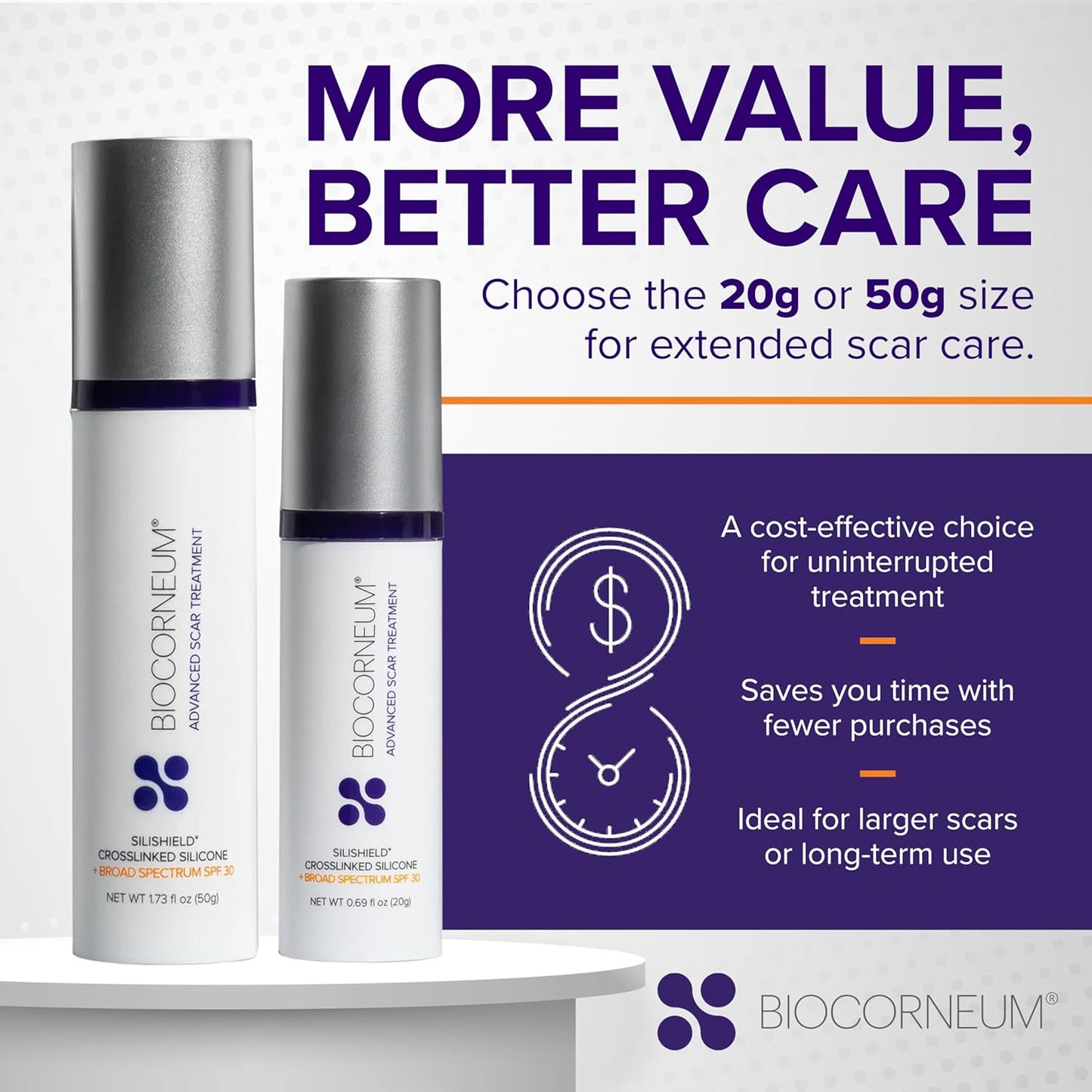 Advanced Scar Treatment with Silishield® & SPF 30 10g – Made in the USA