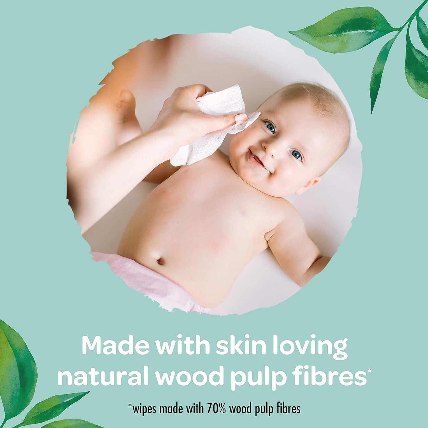 Huggies Refillable Baby Wipes Tub 64 Count