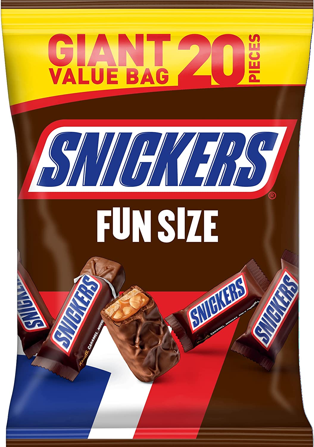 Snickers Chocolate Share Bag 20 Pieces 300g