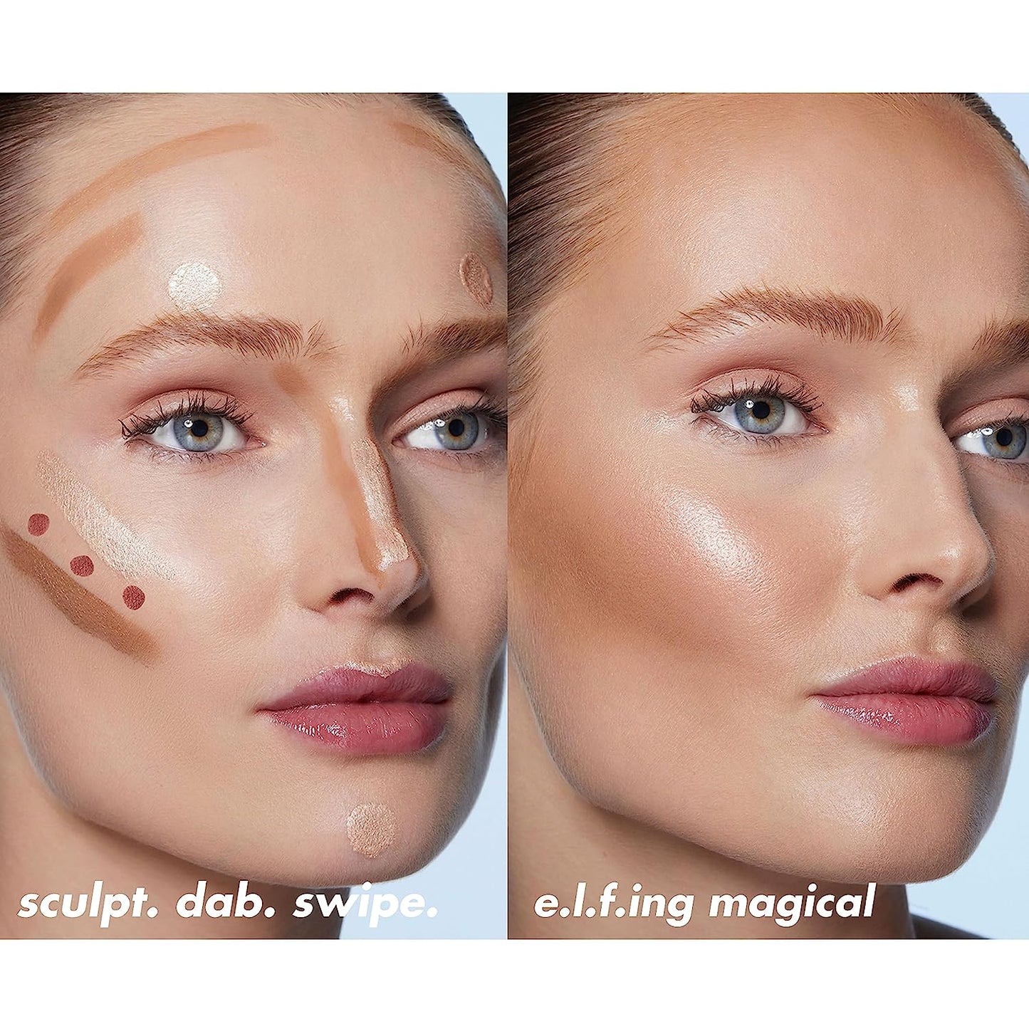 Halo Glow Blush Beauty Wand, Liquid Blush Wand For Radiant, Flushed Cheeks, Infused With Squalane, Vegan & Cruelty-free, Rosé You Slay
