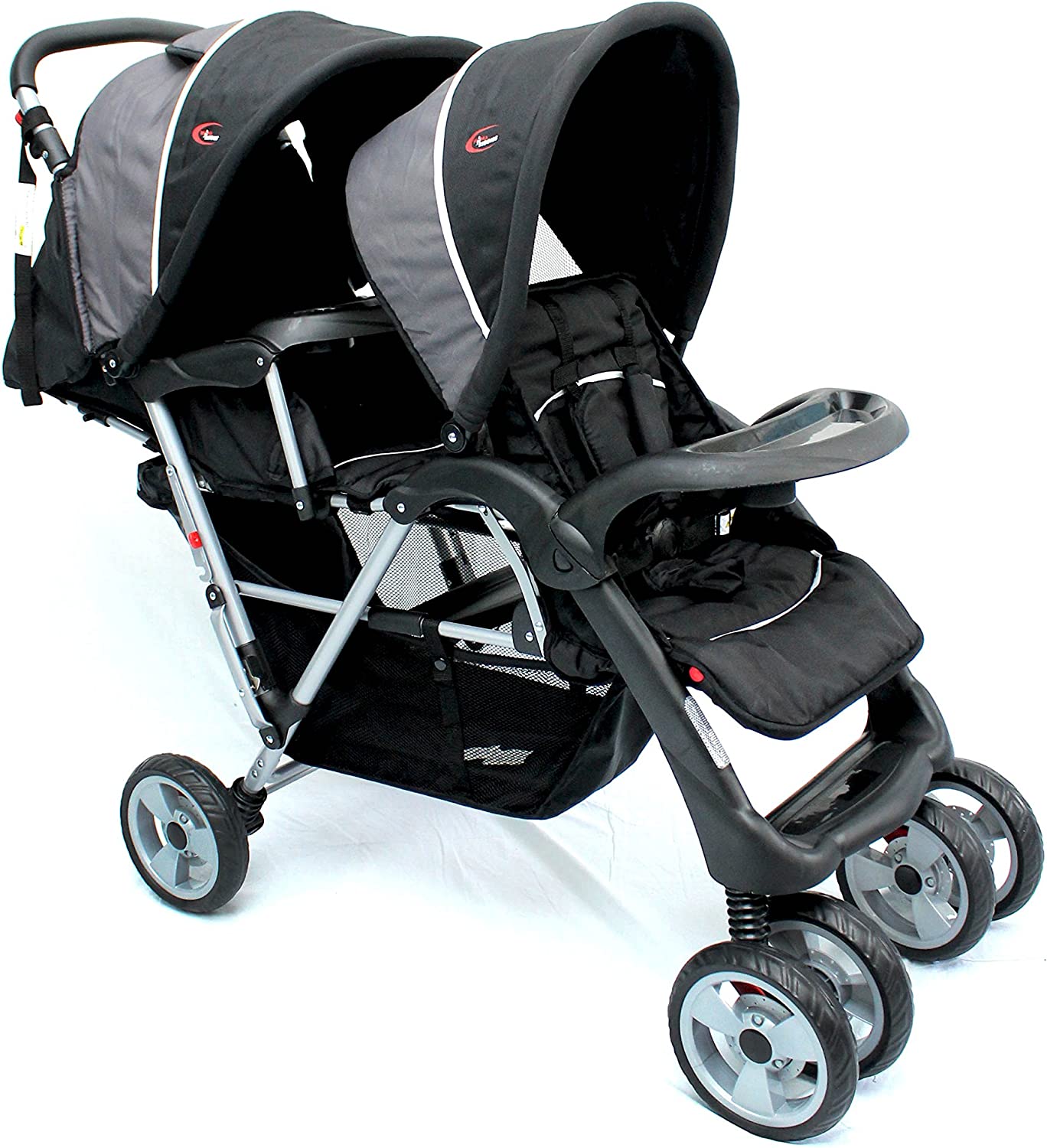 Tandem Stroller Twin Pram New Born to Toddler
