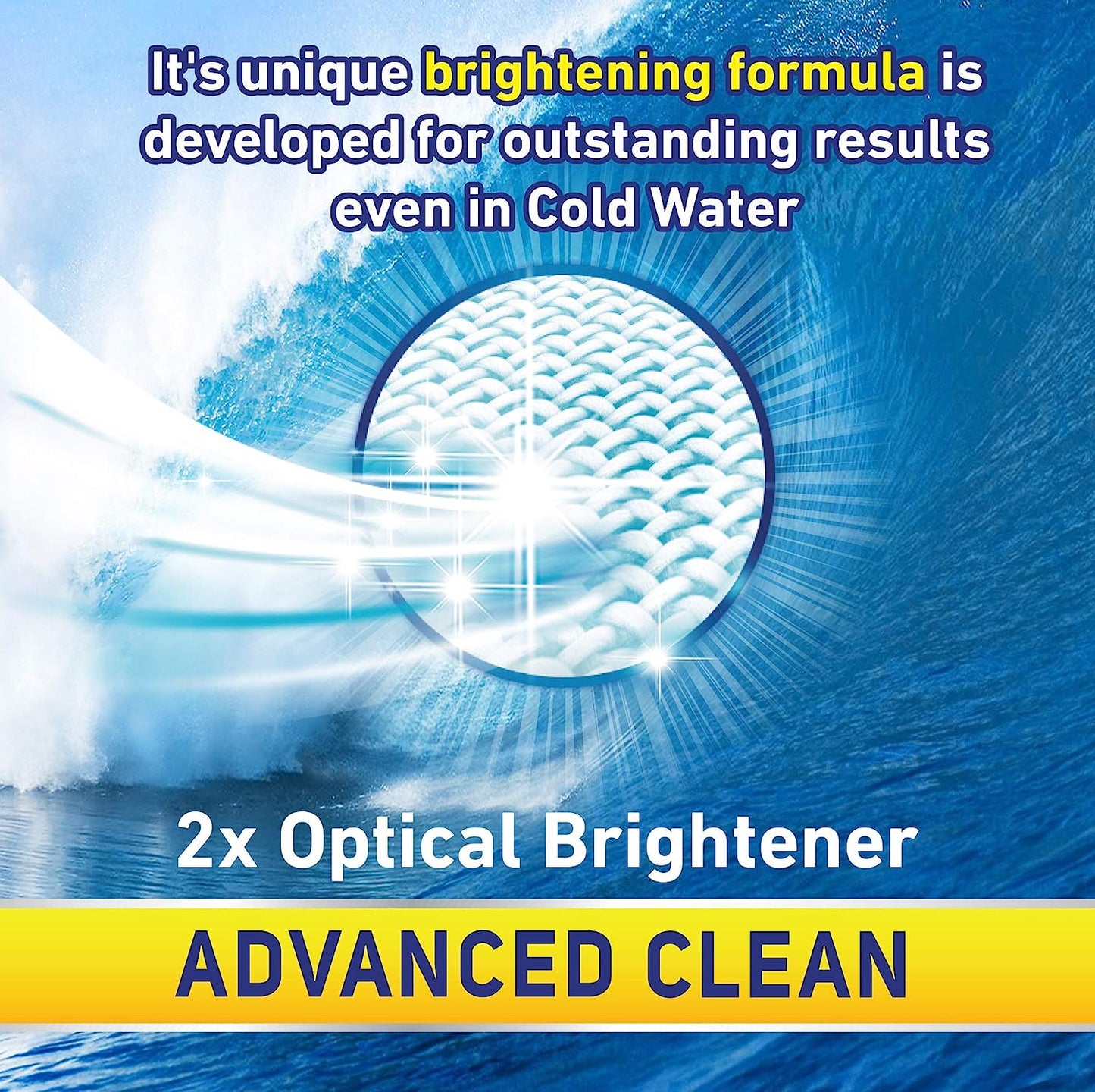 Cold Power Advanced Clean, Powder Laundry Detergent, 4kg