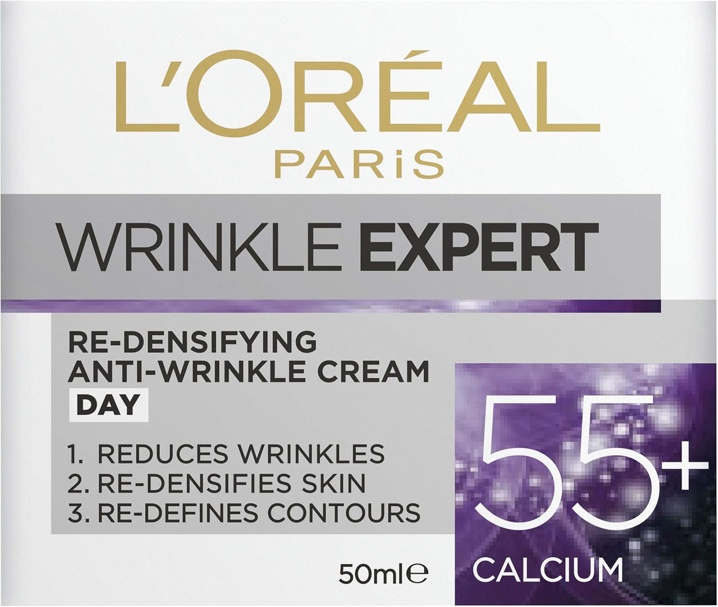 L’Oréal Paris Wrinkle Expert Re-Densifying Anti-Wrinkle Day Cream 55+ 50ml