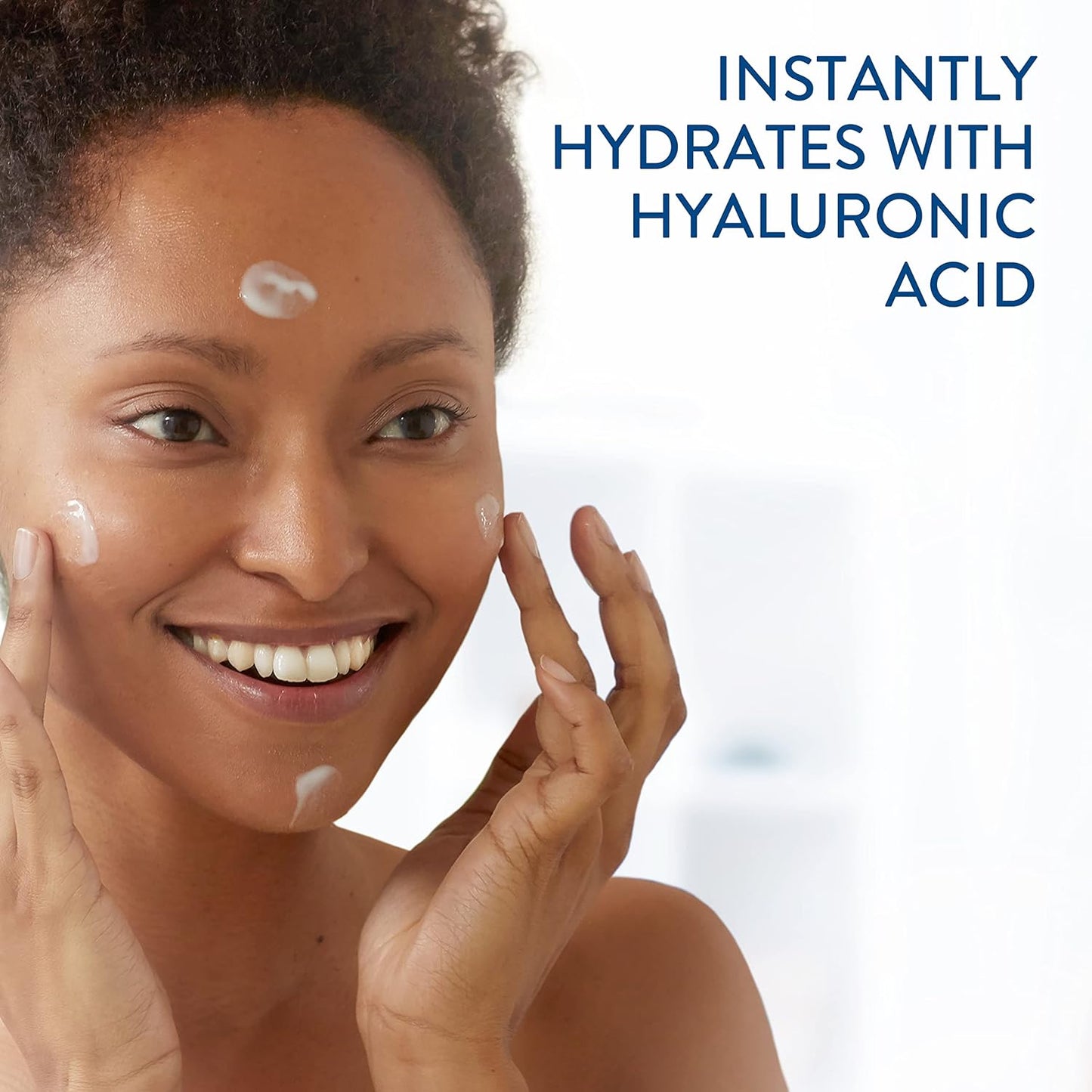 Cetaphil Daily Hydrating Lotion for Face, With Hyaluronic Acid, 3 fl oz, Lasting 24 Hr Hydration, for Combination Skin, No Added Fragrance, Non-Comedogenic
