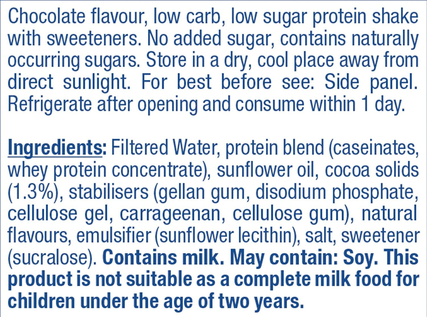 Atkins Chocolate Lo Carb Protein Shake 330 ml (Pack of 6)