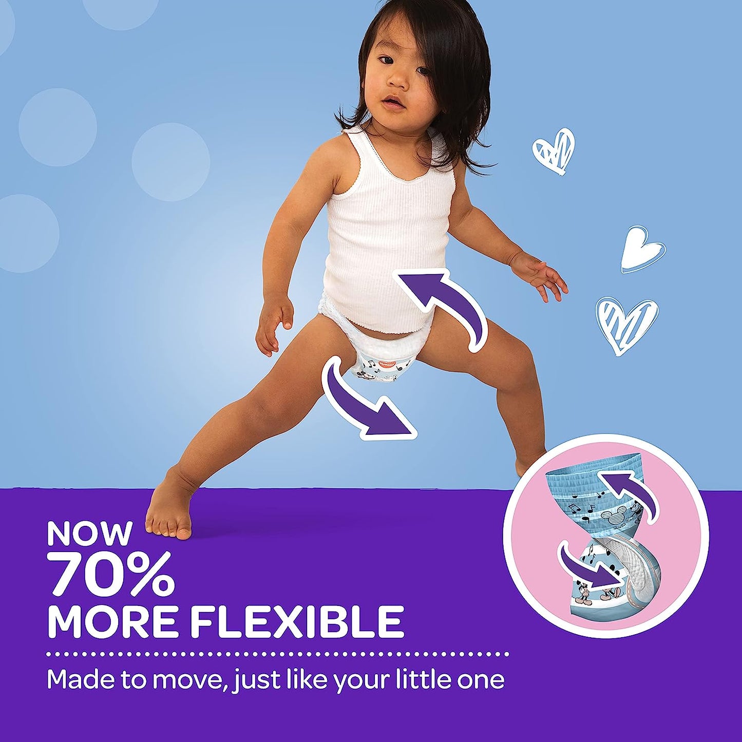 Huggies Ultra Dry Nappy Pants Boy Size 6 (15kg and Over), 96 Nappies