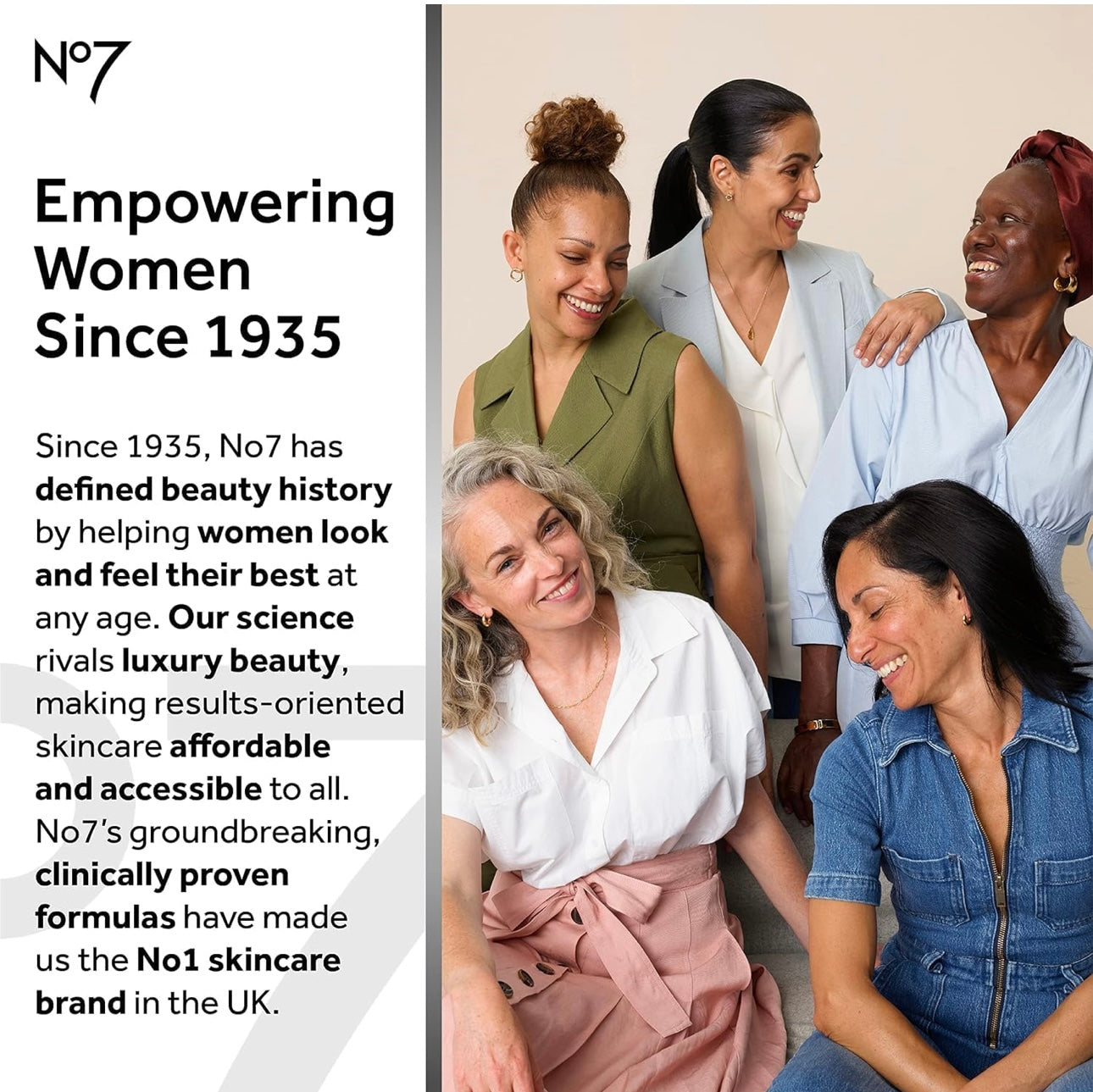 No7 Lift & Luminate Triple Action Fragrance Free Night Cream - Anti Wrinkle, Collagen Peptide Brightening Cream - Skin Firming Hyaluronic Acid & Hibiscus + Vitamin C Face Cream (50ml)