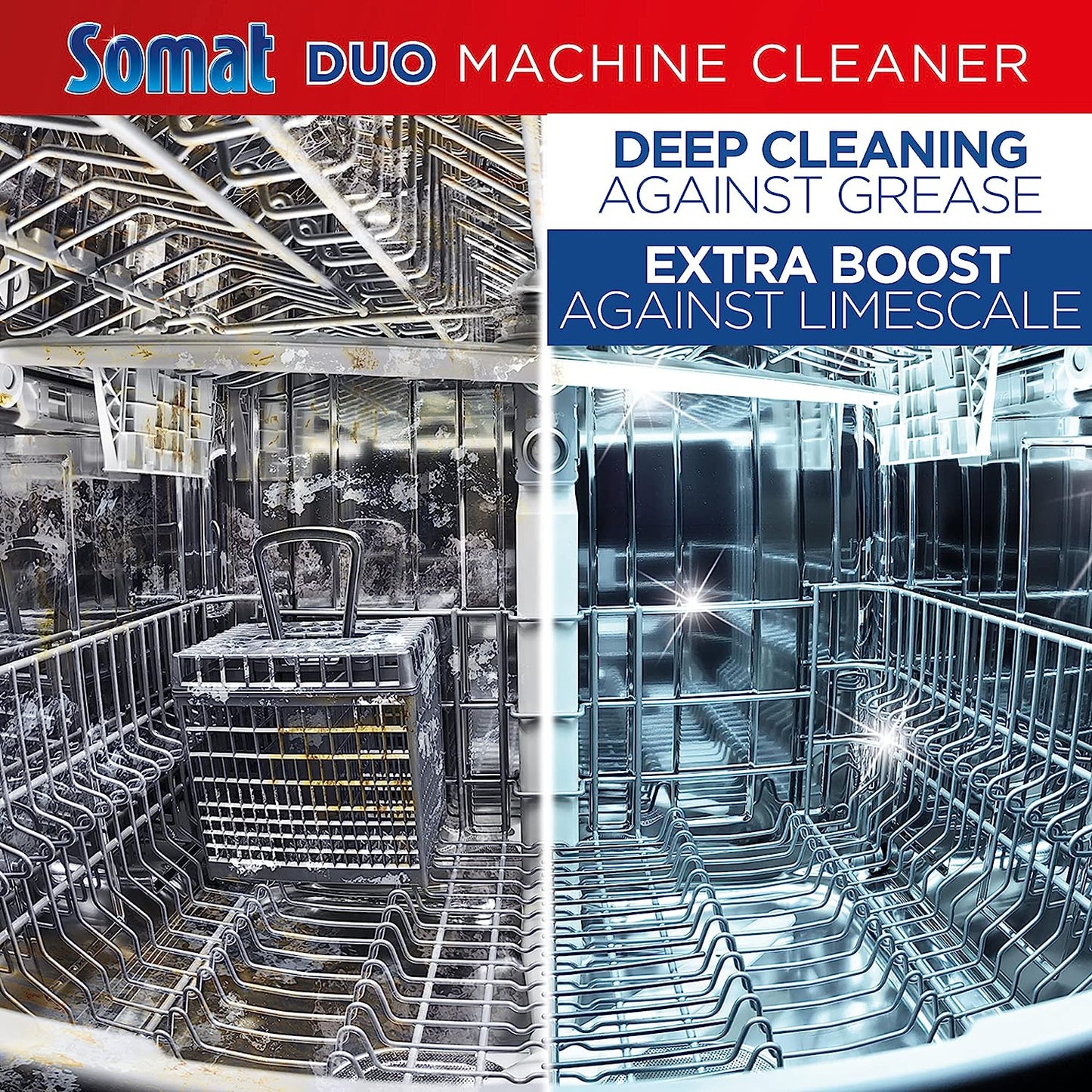 Somat Duo Dishwasher Machine Cleaner (3 Pack / 57g)