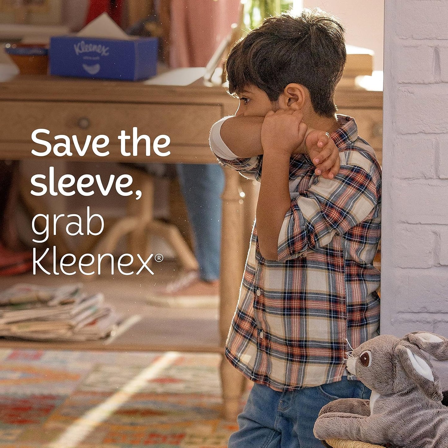 Kleenex Ultra Soft Facial Tissues, 8 Cube Boxes, 80 Tissues per Box, 3-Ply