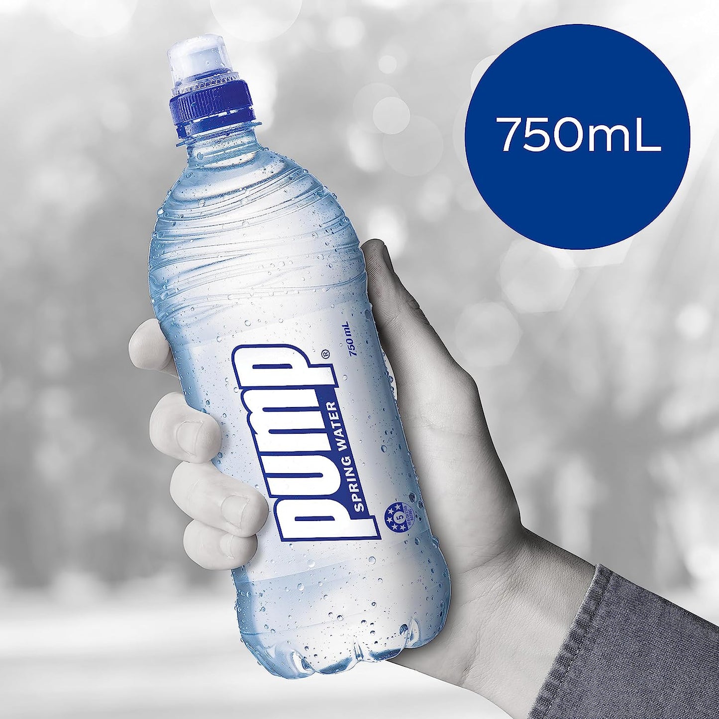 Pump Spring Water Multipack Bottles 20 x 750mL