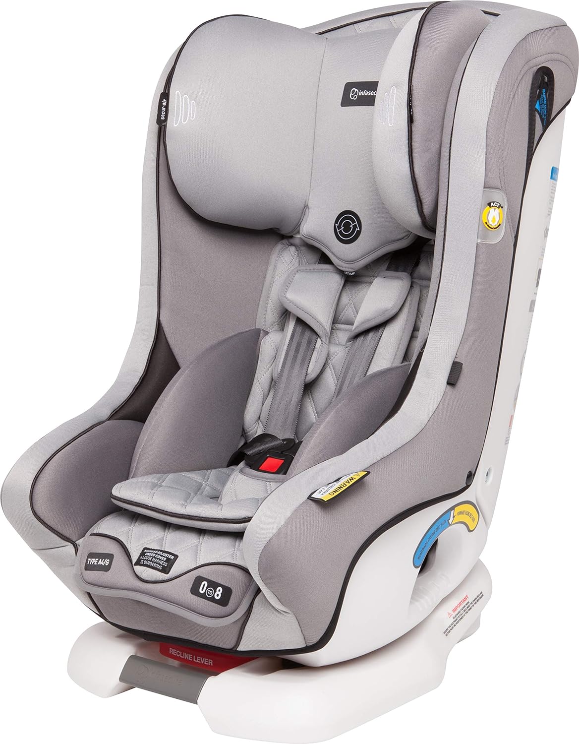 Achieve Premium Convertible Car Seat 0 to 8 Years, Day (CS9213)