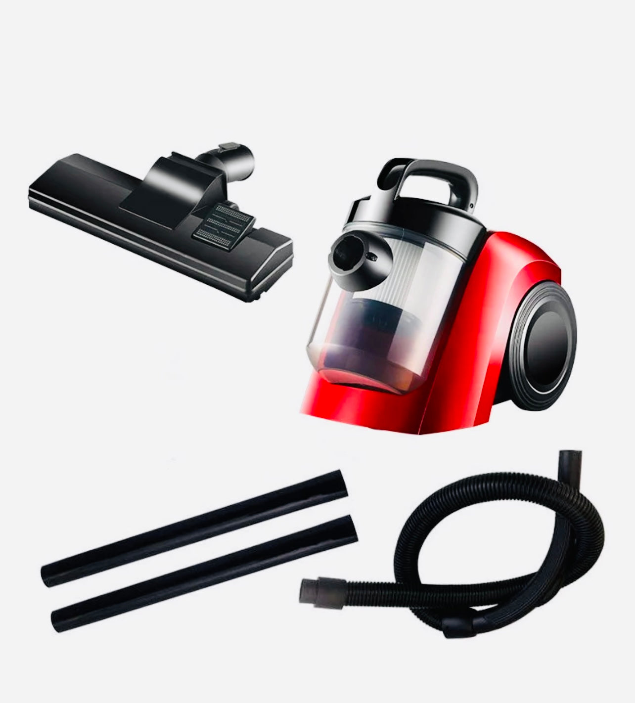 Wet/Dry Vacuum Cleaner Portable Heavy-Duty 3 in1 w/ Attachments for House 1000W