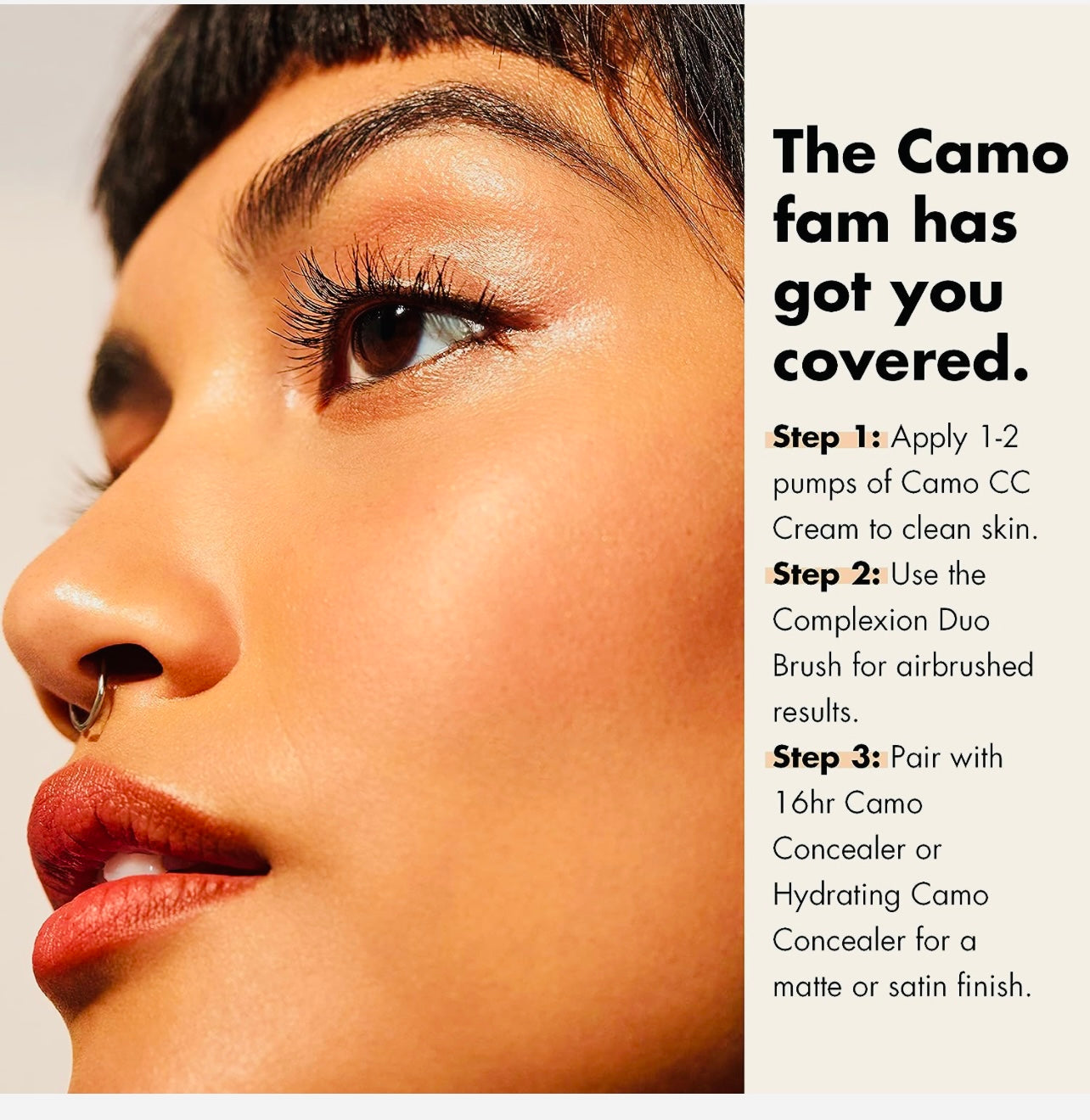e.l.f. Camo CC Cream, Color Correcting Medium-To-Full Coverage Foundation with SPF 30, Light 240 W, 1.05 Oz (30g)