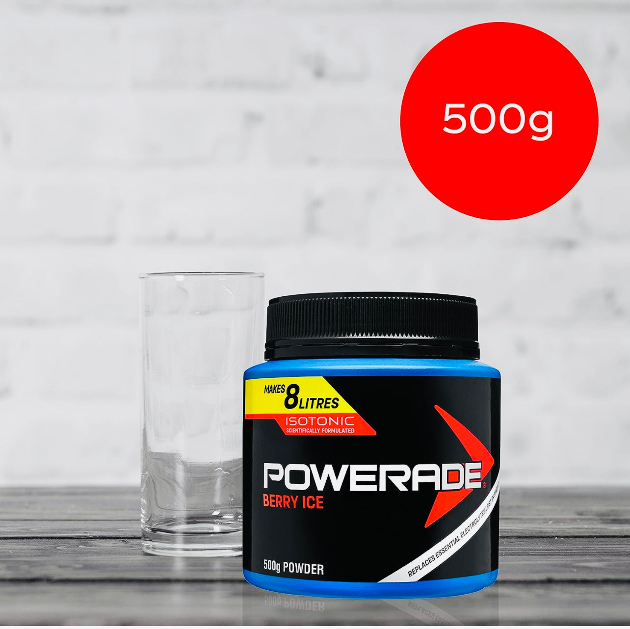 Powerade Isotonic Berry Ice Sports Powder Multipack 6 x 500g