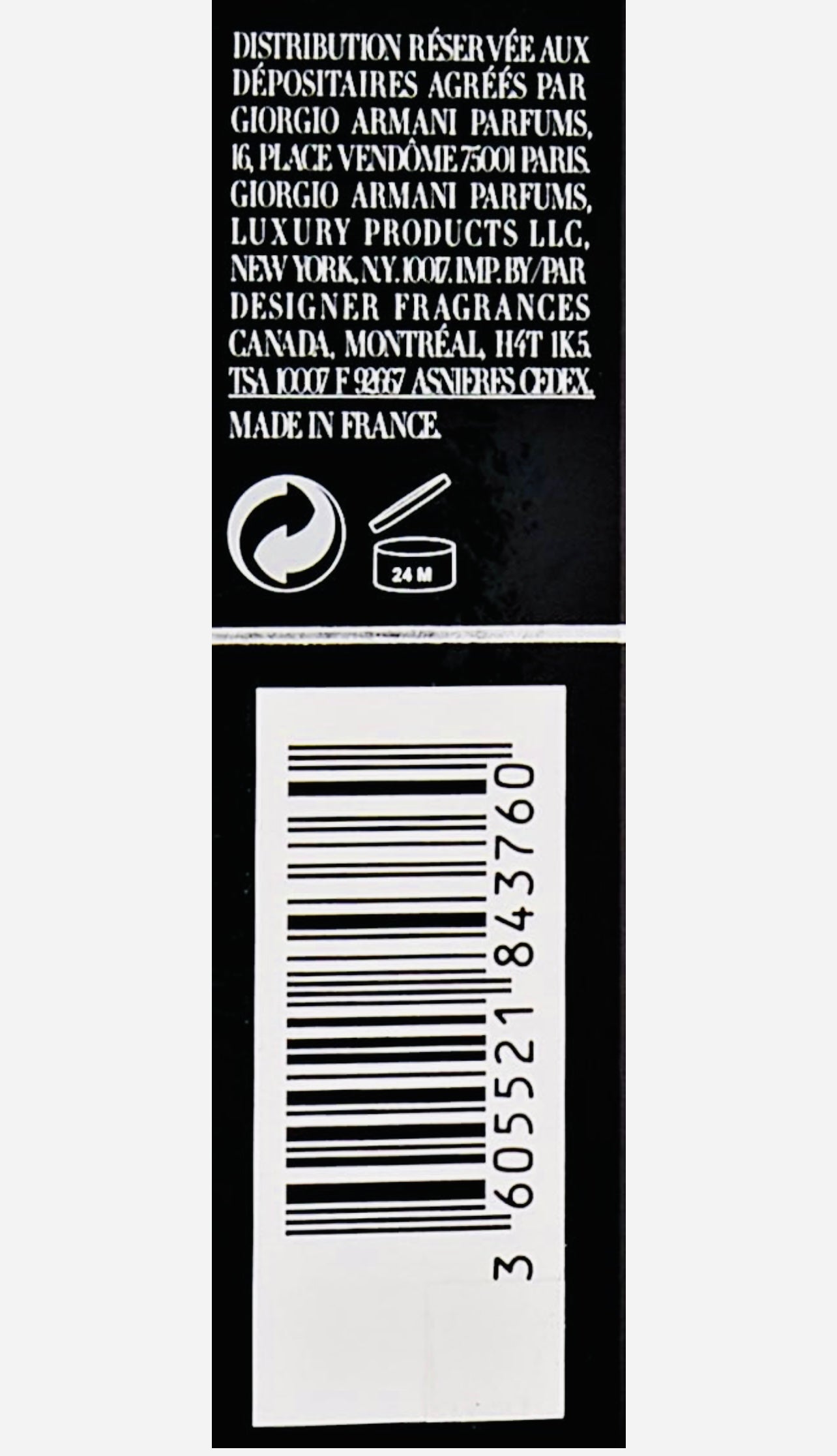 Giorgio Armani Rouge Ecstasy Excess Moisture Rich Lipcolor - # 501 Peony by Giorgio Armani for Women - 0.14 oz Lipstick, 4.2 milliliters