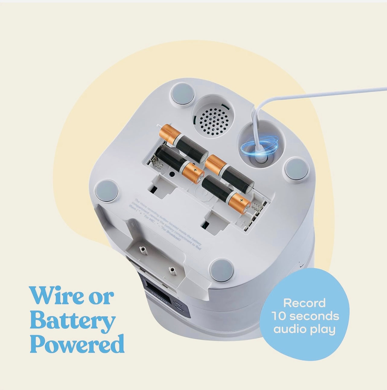 Smart Automatic Cat Feeder - 6-L Reliable Automatic Cat Food Dispenser with Display LCD Screen for Easy Set Up -Portion Control Automatic Dog Feeder - Desiccant Bag Keeps Dry Food Fresh-Voice Recorder