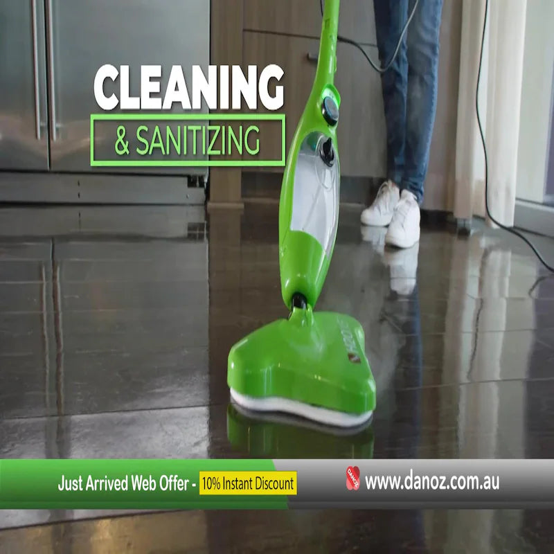 H2O X5 The Award-Winning 5-in-1 Steam Mop, Full 13Pc Kit