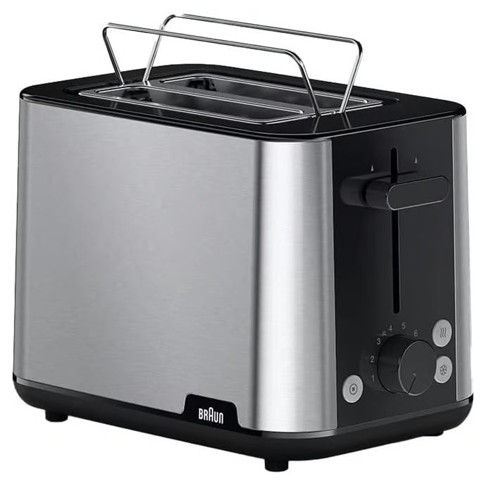Braun PurShine Toaster Stainless Steel/Black HT1510BK