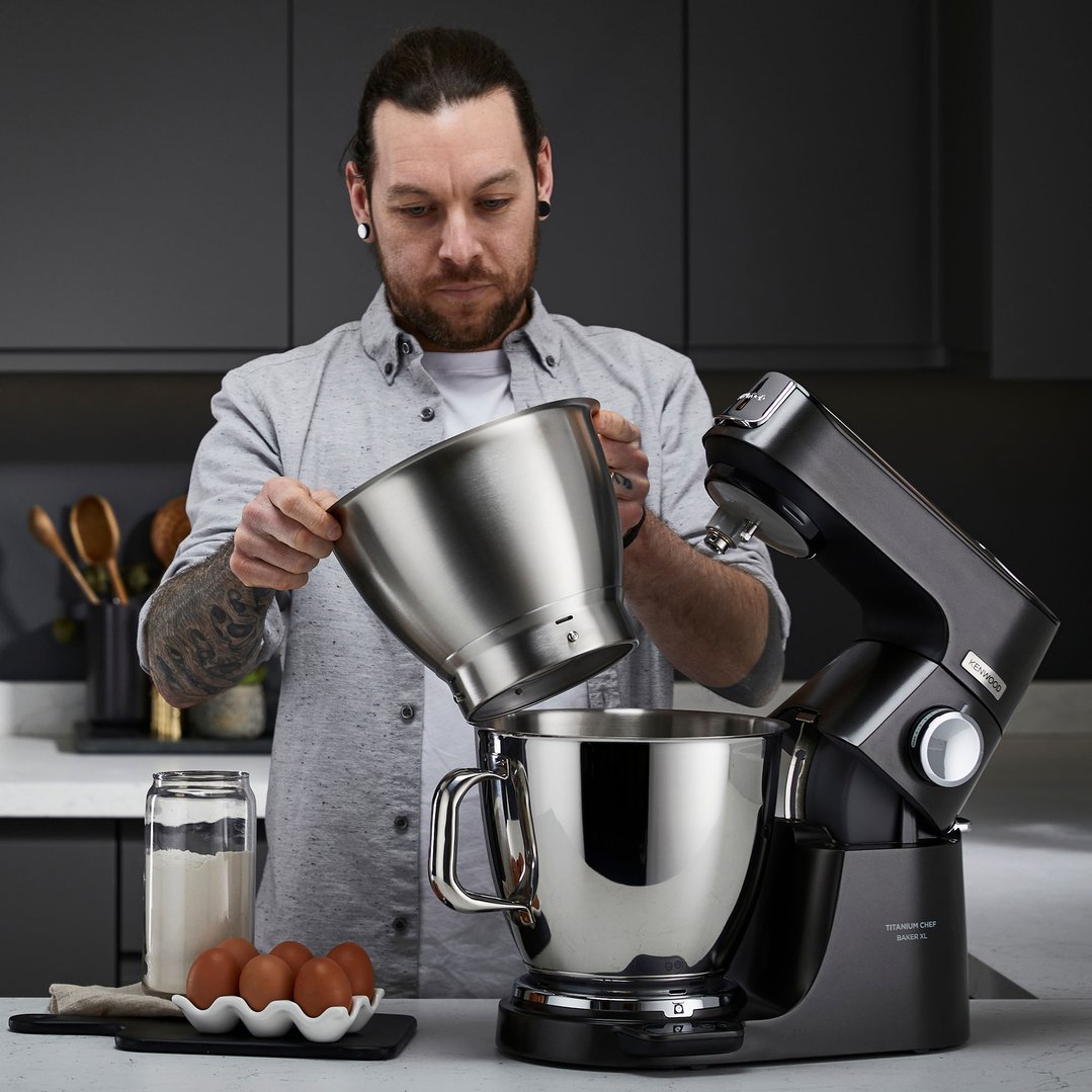 Kenwood Titanium Chef Baker XL Black KVL85004BK