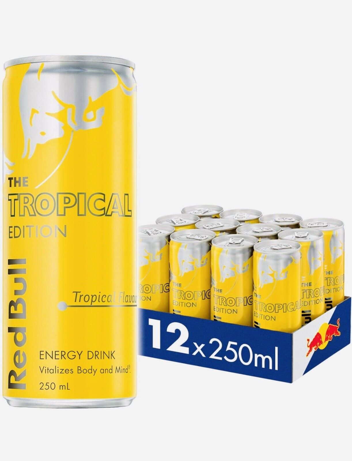 Redbull Tropical Energy Drink 12*250mg Tropical Edition
