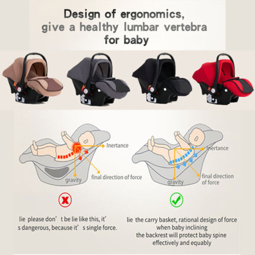Baby Stroller Set 3 in 1 Newborn Infant Bassinet Travel System with Car Seat