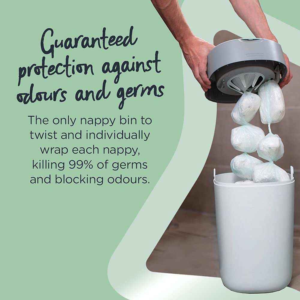 Twist and Click Nappy Bin
