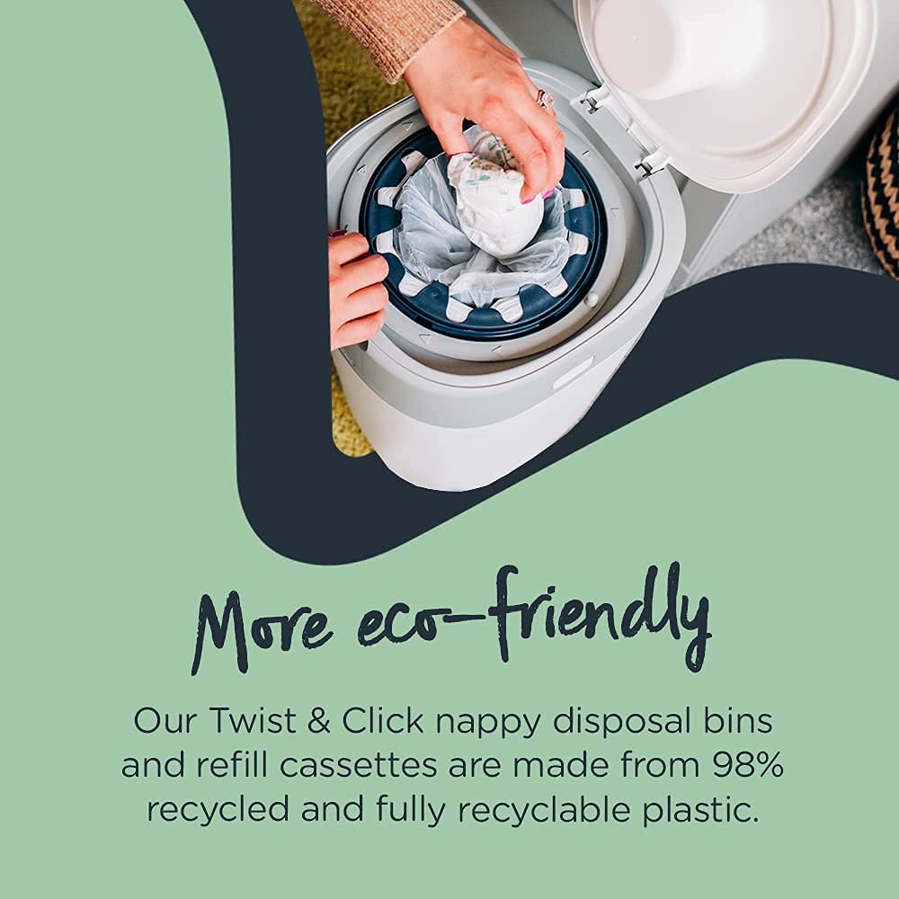 Twist and Click Nappy Bin