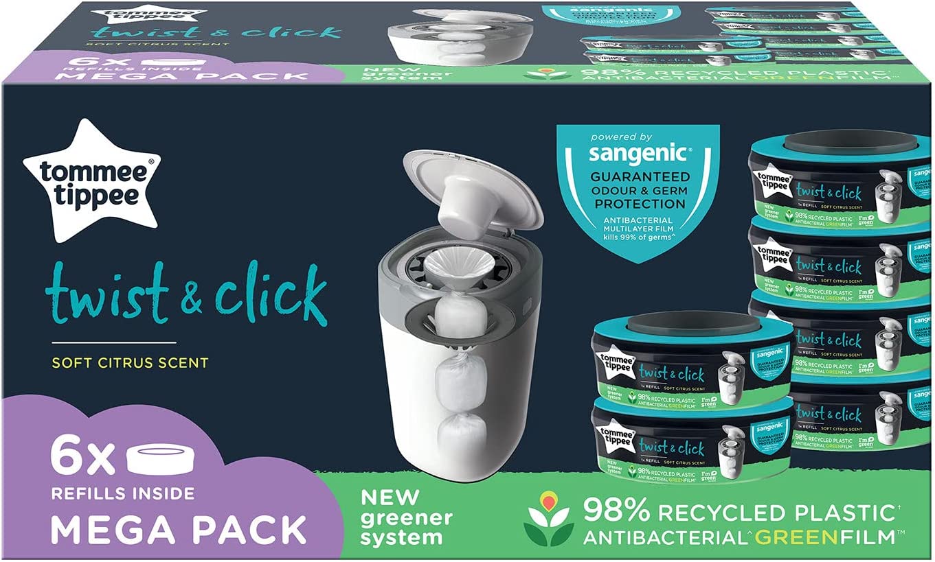 Twist and Click Nappy Bin