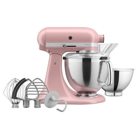 Kitchenaid KSM195 4.8L Artisan Stand Mixer Dried Rose 5KSM195PSADR