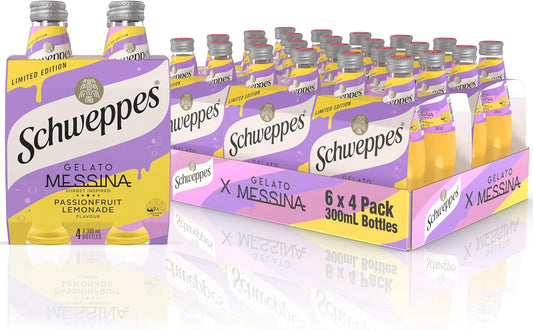 Schweppes Passionfruit Lemonade 300 ml (Pack of 24)