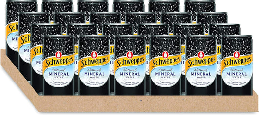 Schweppes Natural Mineral Water, 24 x 200ml