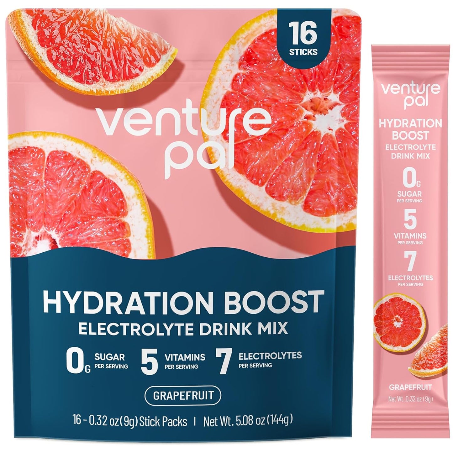 Venture Pal Sugar Free Electrolyte Powder Packets