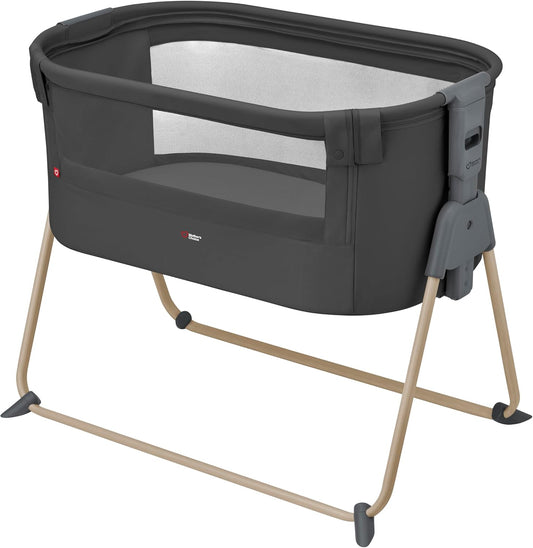 Mother’s Choice Acacia Bassinet, Bedside Sleeper, Co-Sleeper: Space-Saving, Stylish, and Eco-Friendly Bassinet for Newborns, Foldable for Storage, Birth to 6 month/9kgs