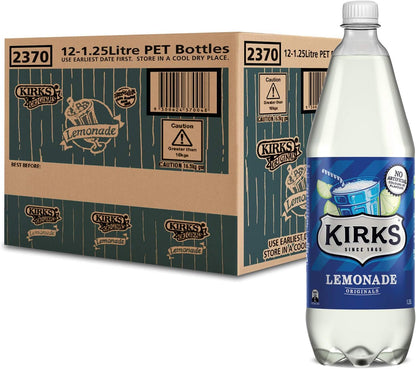 Kirks Lemonade 1.25L x 12