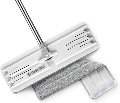 JOYMOOP Flat Mops, Microfiber Mop for Floor Cleaning and Wall Cleaner, 50"