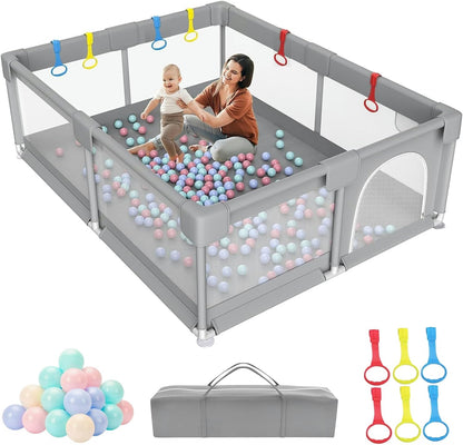 Gdaytao Large Baby Play Pen 200x180cm (6M-3Y)